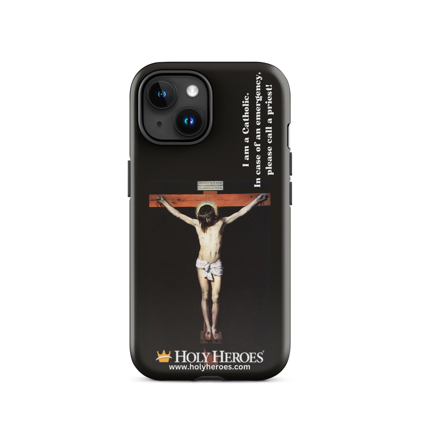 Crucifix "I am a Catholic" Tough Case for iPhone®