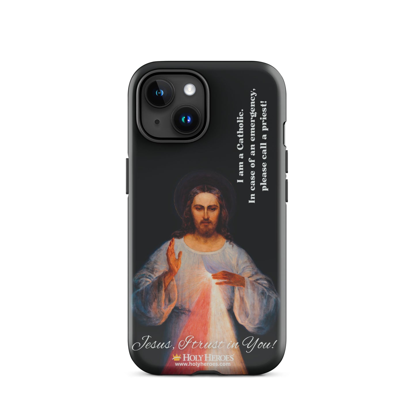 Divine Mercy (detail) "I am a Catholic" Tough Case for iPhone®