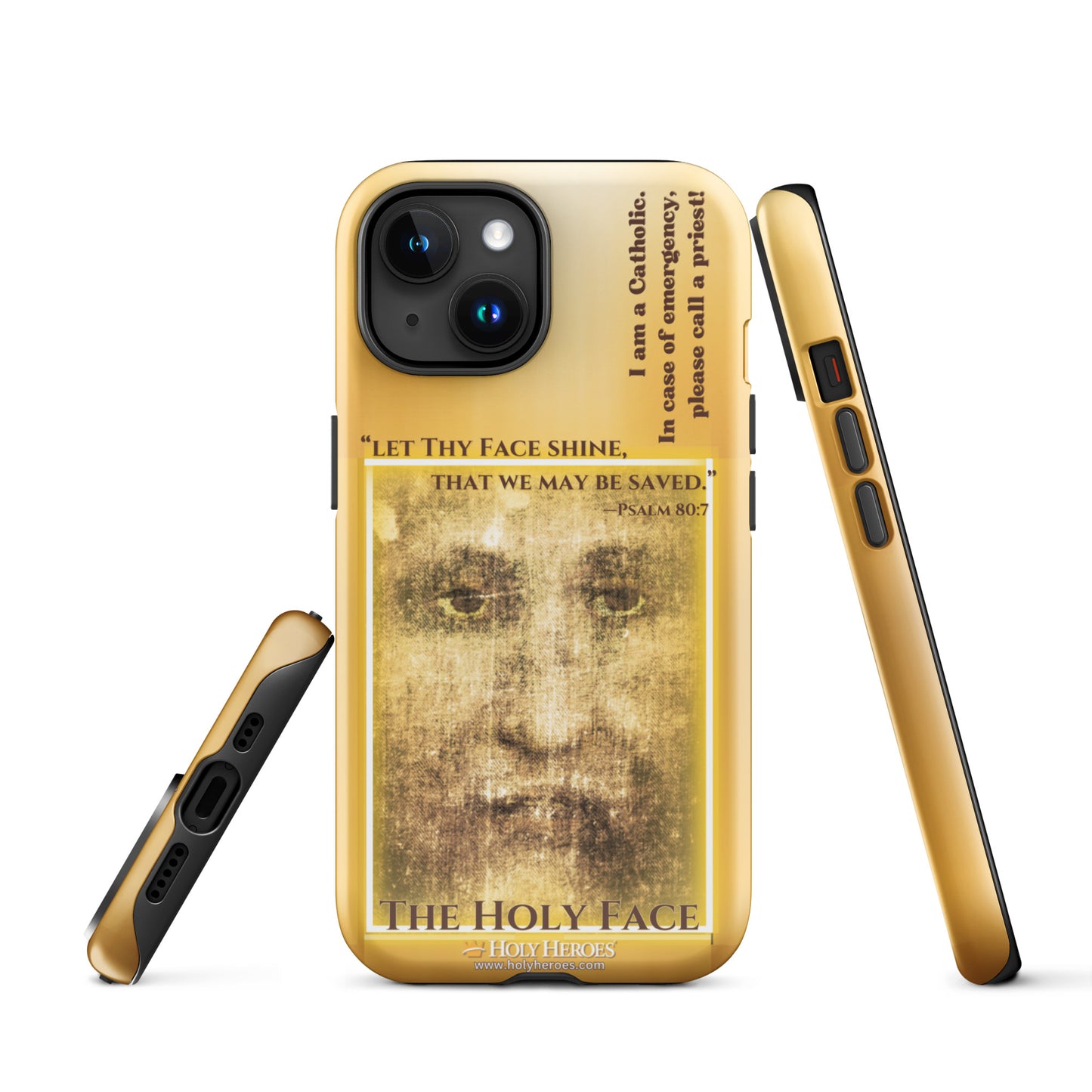 Holy Face "I am a Catholic" Tough Case for iPhone®