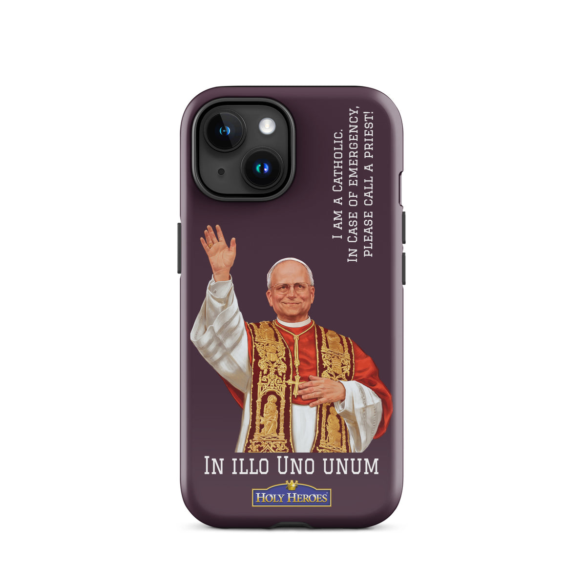 Pope Leo XIV "I am a Catholic" Tough Case for iPhone® - Holy Heroes