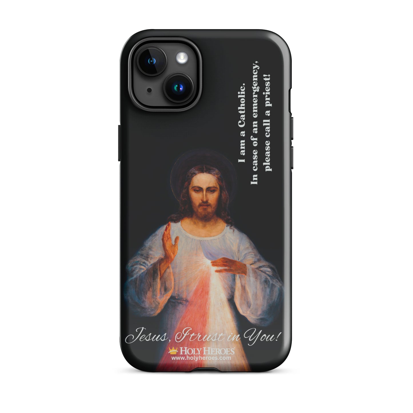 Divine Mercy (detail) "I am a Catholic" Tough Case for iPhone®