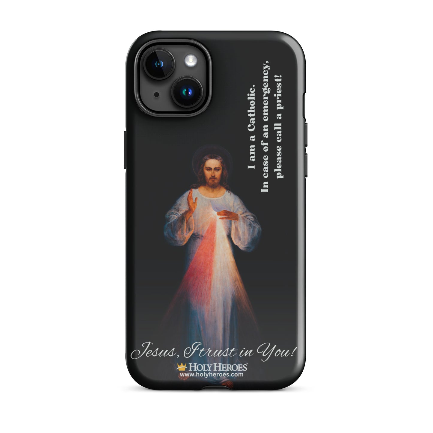 Divine Mercy "I am a Catholic" Tough Case for iPhone® - Holy Heroes