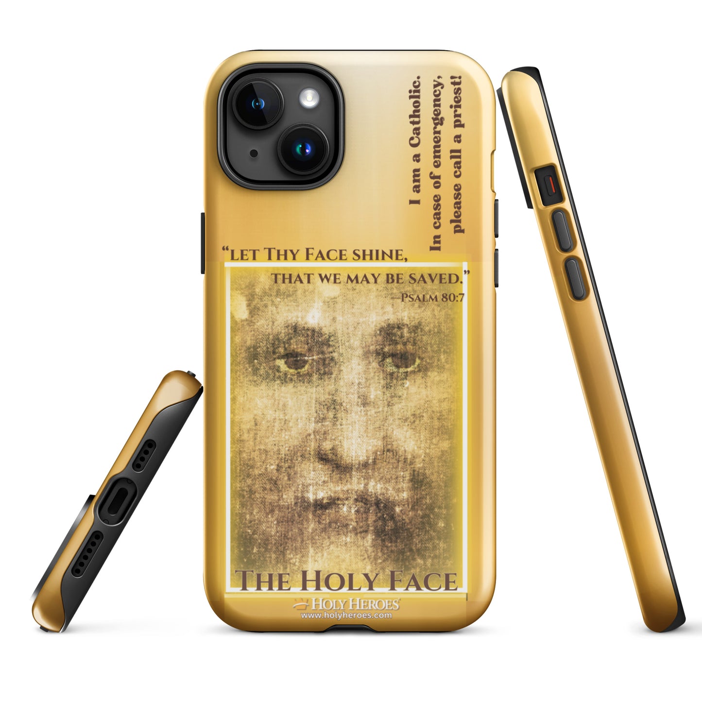 Holy Face "I am a Catholic" Tough Case for iPhone®