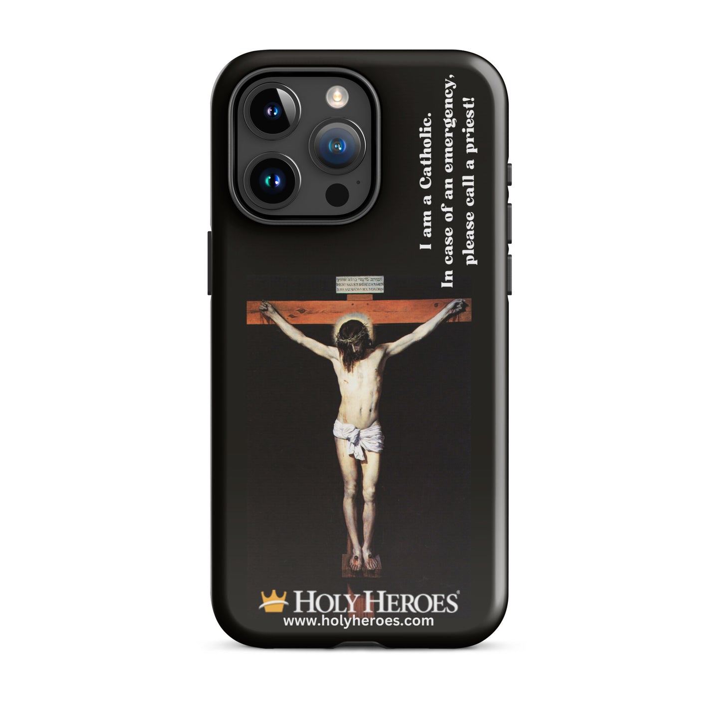 Crucifix "I am a Catholic" Tough Case for iPhone®