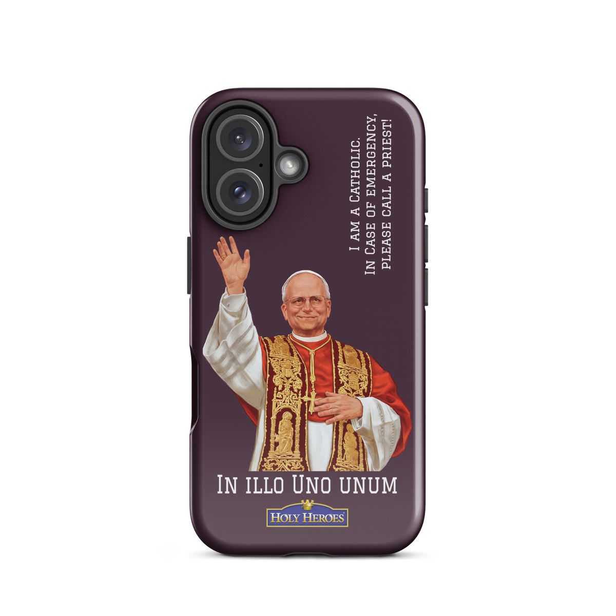 Pope Leo XIV "I am a Catholic" Tough Case for iPhone® - Holy Heroes