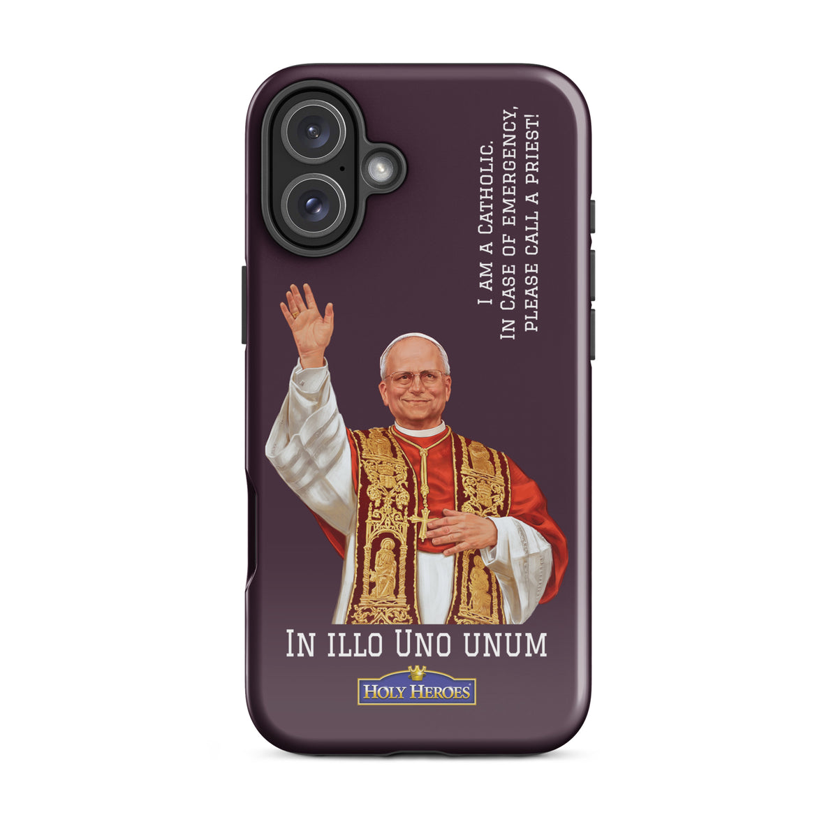 Pope Leo XIV "I am a Catholic" Tough Case for iPhone® - Holy Heroes