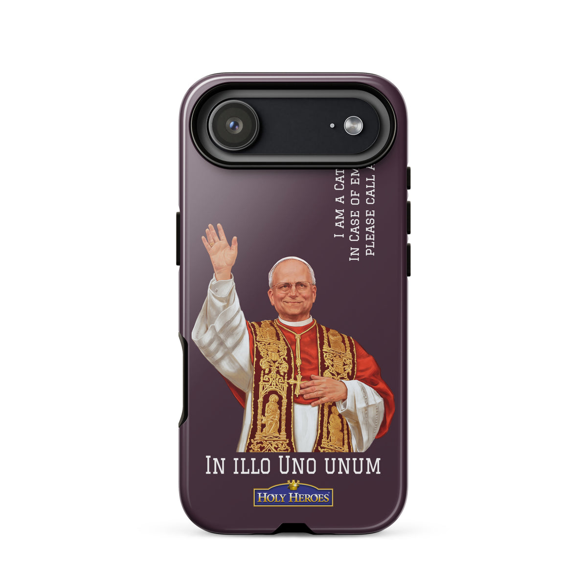 Pope Leo XIV "I am a Catholic" Tough Case for iPhone® - Holy Heroes