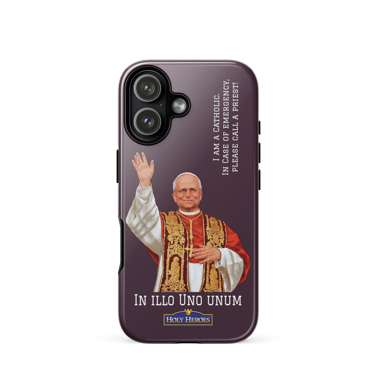 Pope Leo XIV "I am a Catholic" Tough Case for iPhone® - Holy Heroes