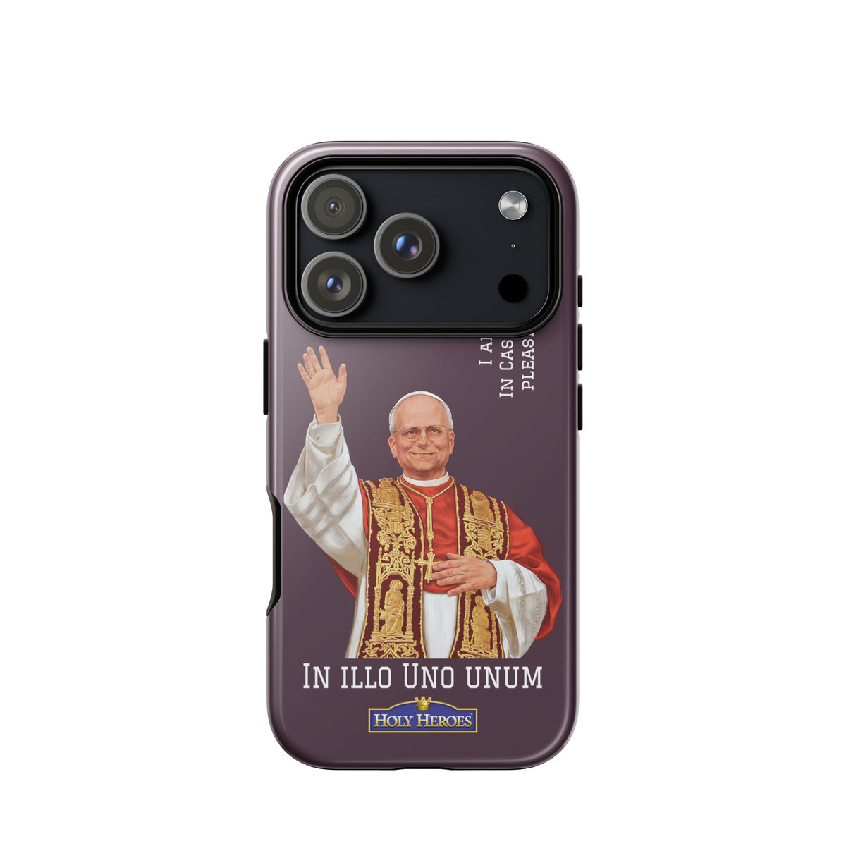 Pope Leo XIV "I am a Catholic" Tough Case for iPhone® - Holy Heroes