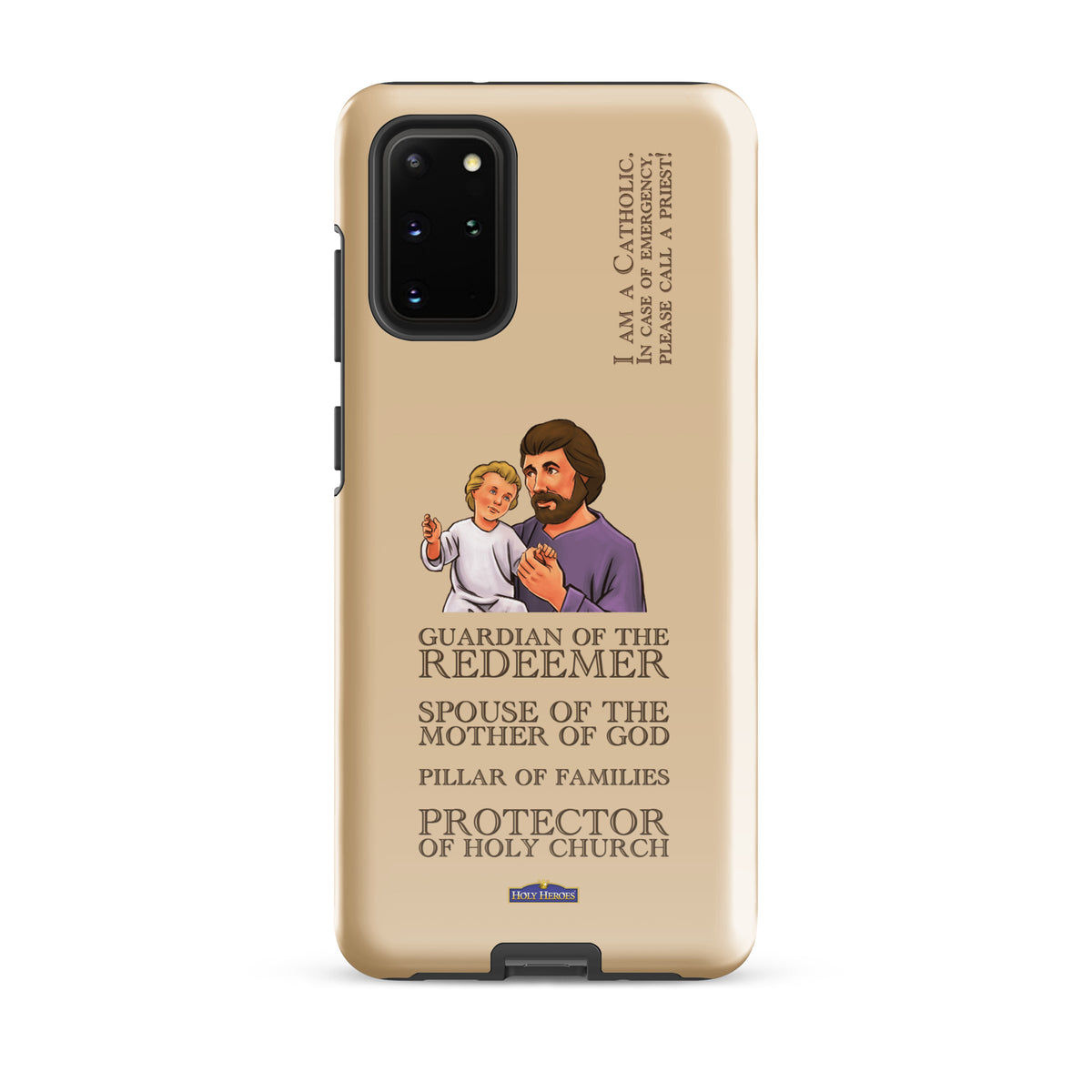 St. Joseph "I am a Catholic" Tough case for Samsung® - Holy Heroes