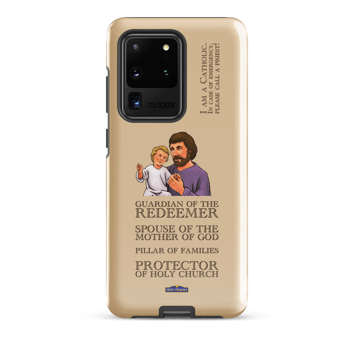 St. Joseph "I am a Catholic" Tough case for Samsung® - Holy Heroes