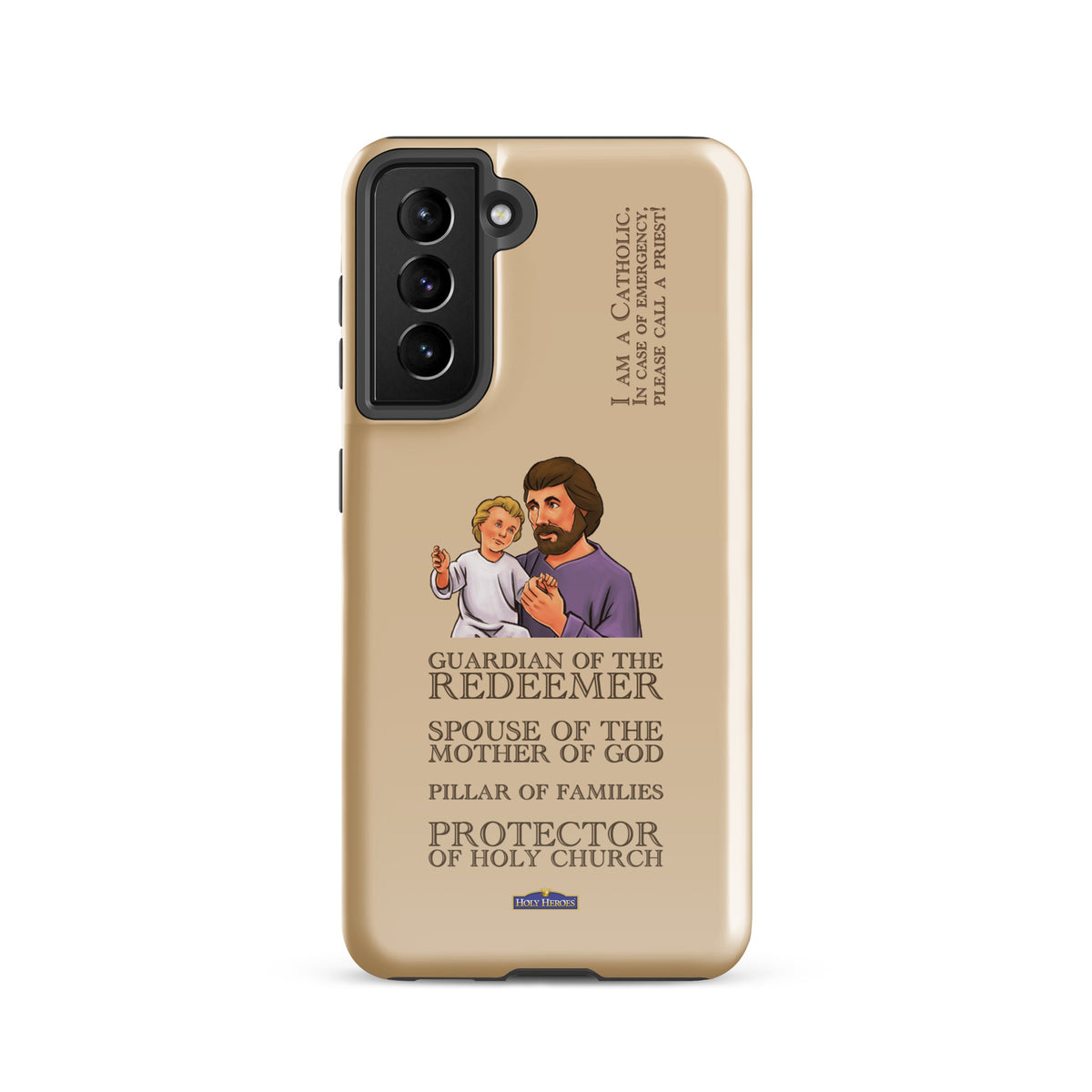 St. Joseph "I am a Catholic" Tough case for Samsung® - Holy Heroes