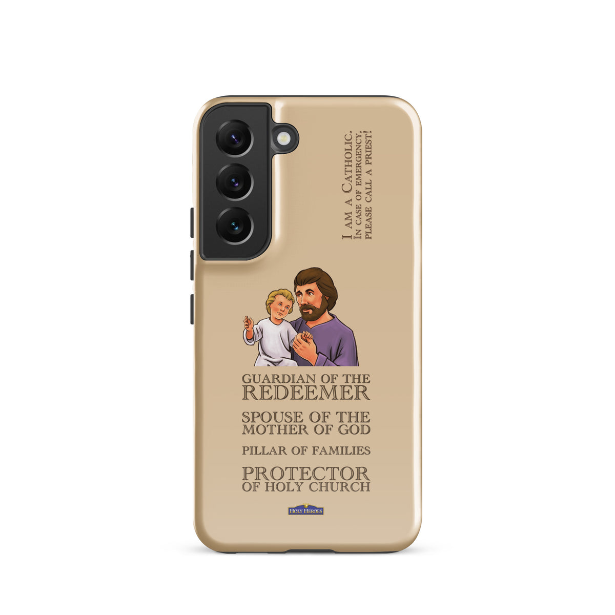 St. Joseph "I am a Catholic" Tough case for Samsung® - Holy Heroes