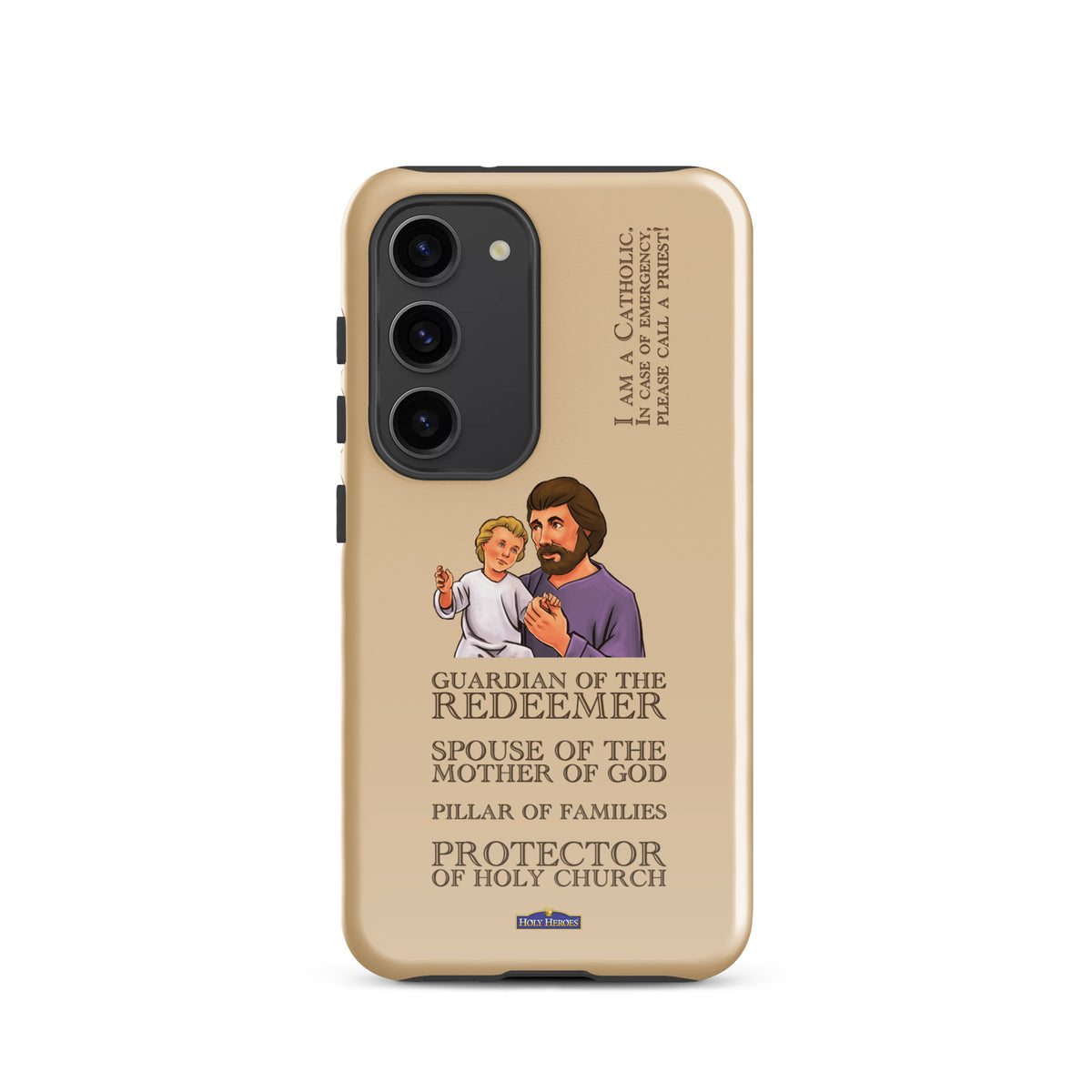 St. Joseph "I am a Catholic" Tough case for Samsung® - Holy Heroes
