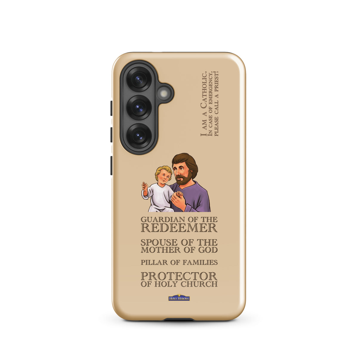 St. Joseph "I am a Catholic" Tough case for Samsung® - Holy Heroes
