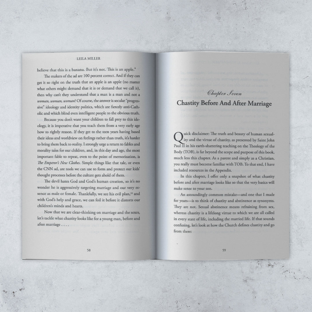 Raising Chaste Catholic Men - Expanded 2nd Edition - Holy Heroes