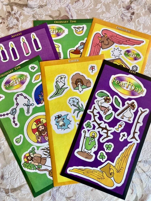 Name-It! Sticker Sheets (5-Pack) – Holy Heroes