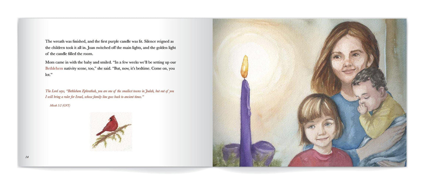 An Advent Hope: A Children's Book about Family Advent Traditions - Holy Heroes