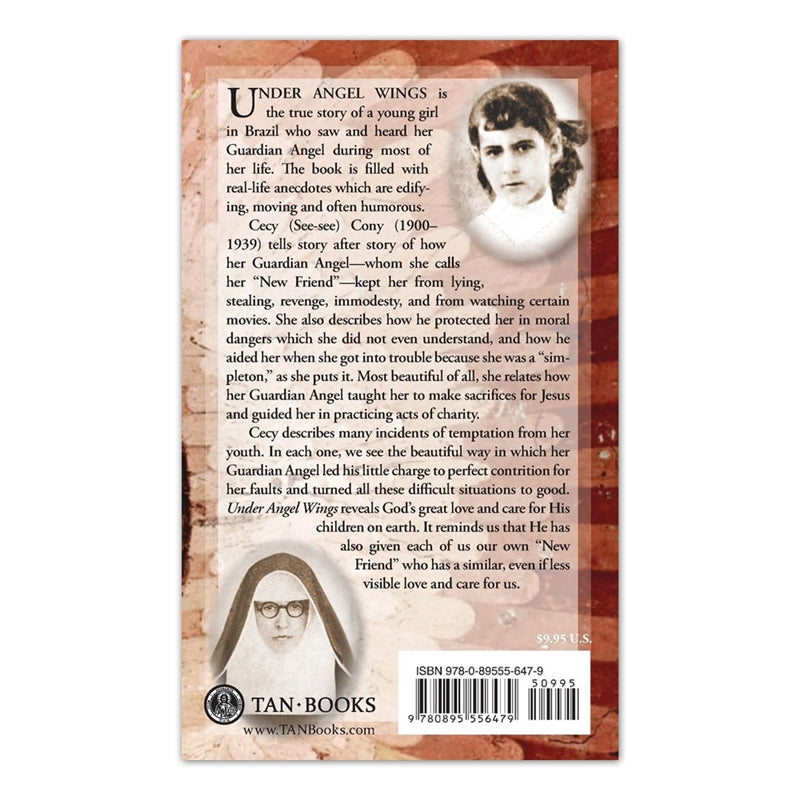 Under Angel Wings: The True Story of a Young Girl and Her Guardian Angel - Holy Heroes