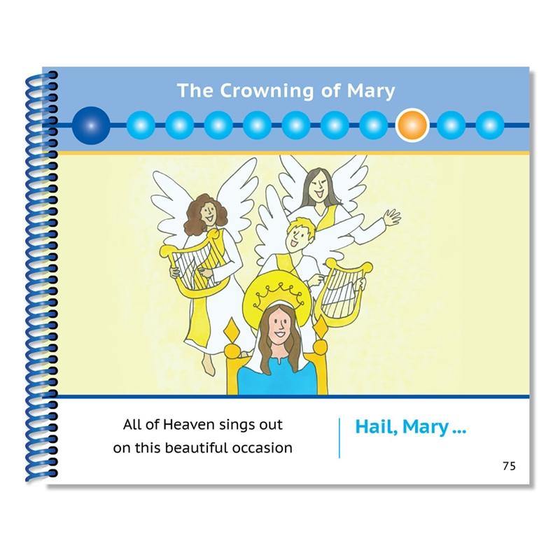 A Little Catholic's First Rosary Book: The Glorious Mysteries Bead-by-Bead Picture Prayer Book - Holy Heroes