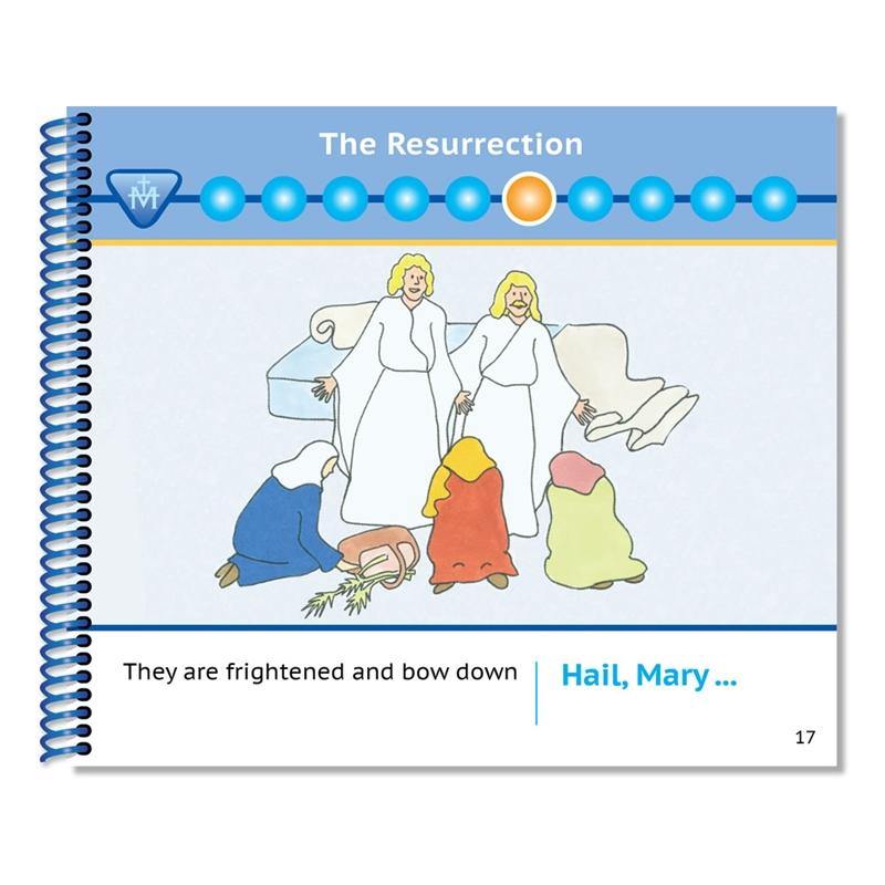 A Little Catholic's First Rosary Book: The Glorious Mysteries Bead-by-Bead Picture Prayer Book - Holy Heroes