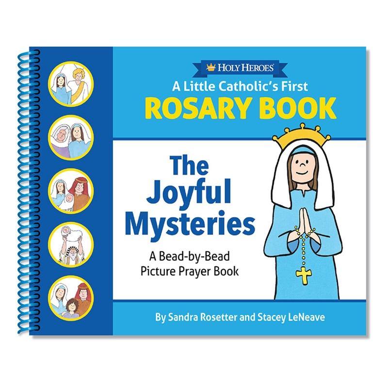 A Little Catholic's First Rosary Book: Bead-by-Bead Picture Prayer Book (4-BOOK SET) - Holy Heroes