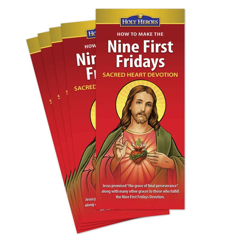 How To Make Nine First Fridays Brochure Catholic Devotions Guide How To Make Nine First Fridays Brochure Catholic Devotions Guide