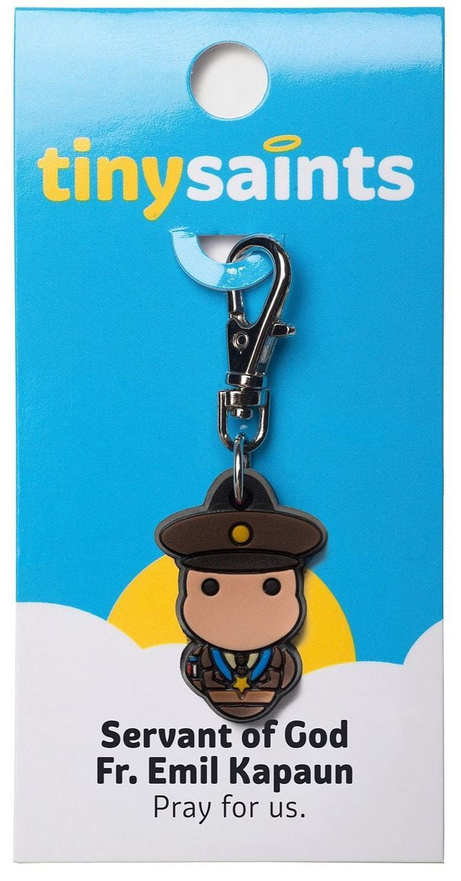 Servant of God Emil Kapaun - Tiny Saints charm - Holy Heroes