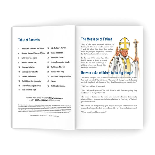 Fatima Family Handbook - Holy Heroes