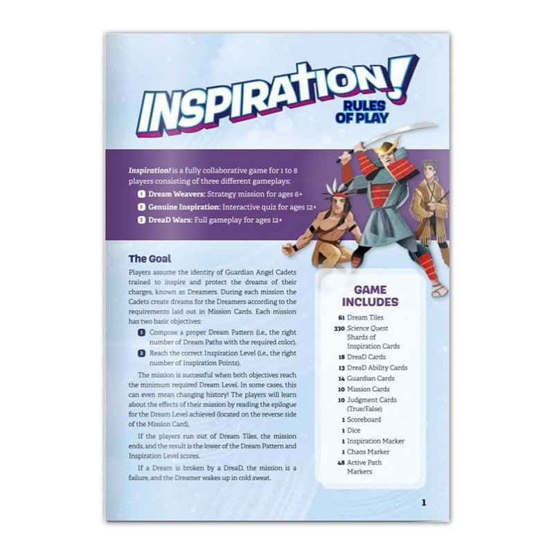 Inspiration! Game - Holy Heroes