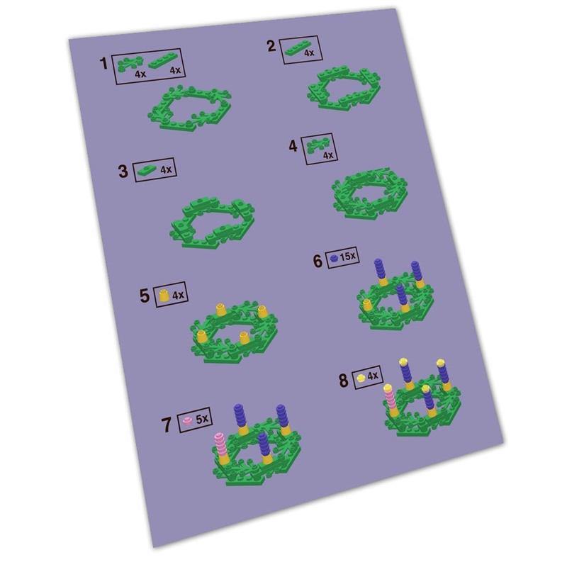 Advent Wreath custom brick set - Holy Heroes