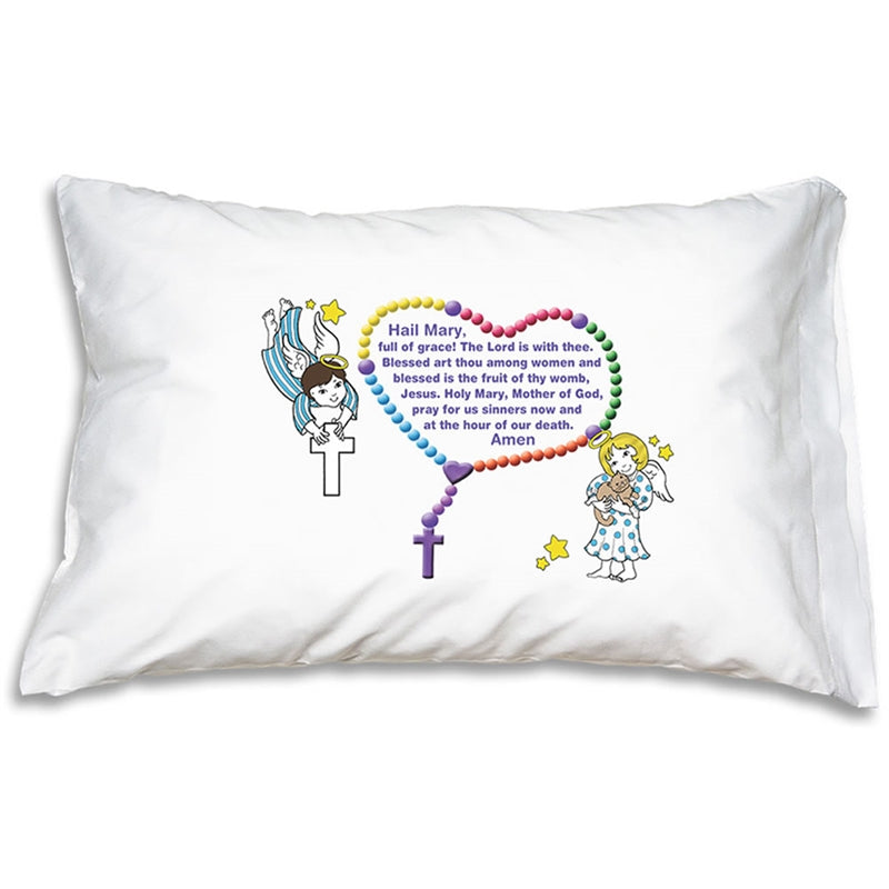 Prayer Pillowcase - Little Angels: Hail Mary - Holy Heroes