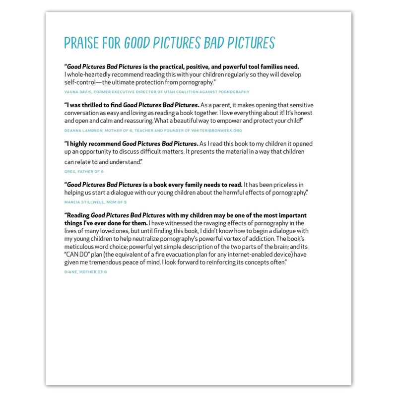 Good Pictures Bad Pictures - Holy Heroes