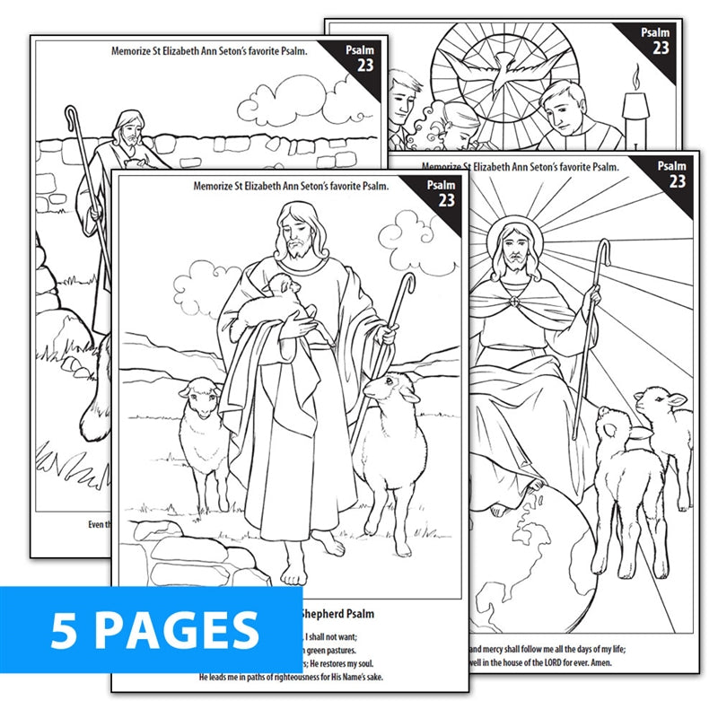 The Lords Prayer coloring pages p23
