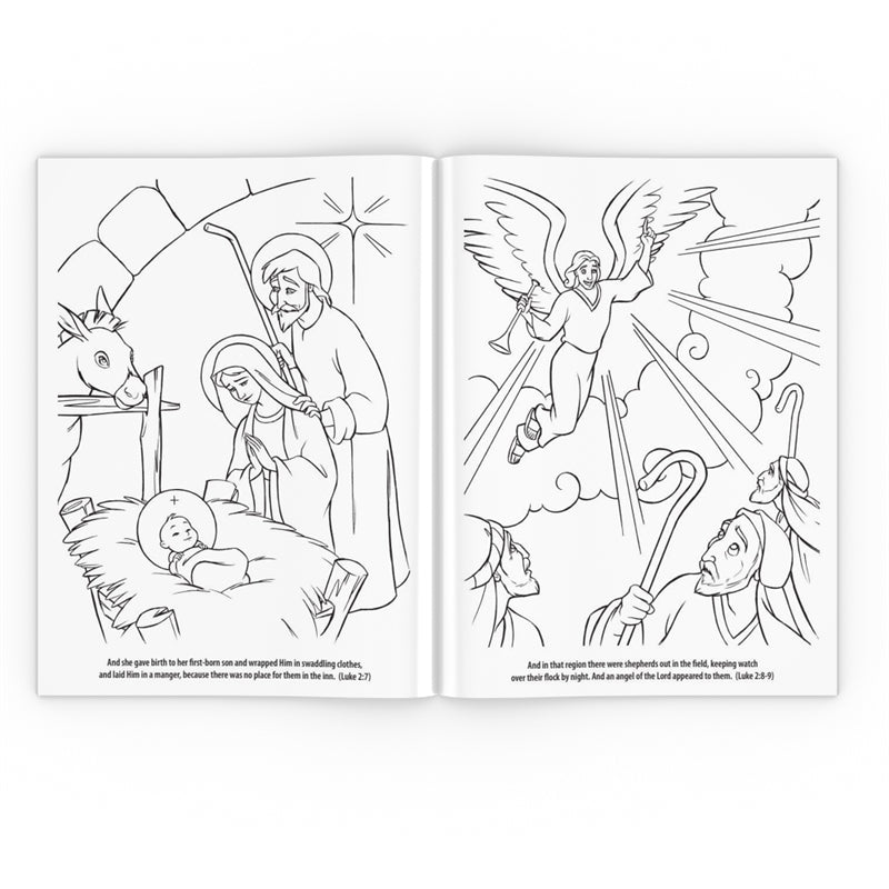 The Childhood of Jesus Coloring Book - Holy Heroes