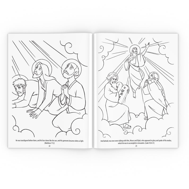 The Ministry of Jesus Coloring Book - Holy Heroes