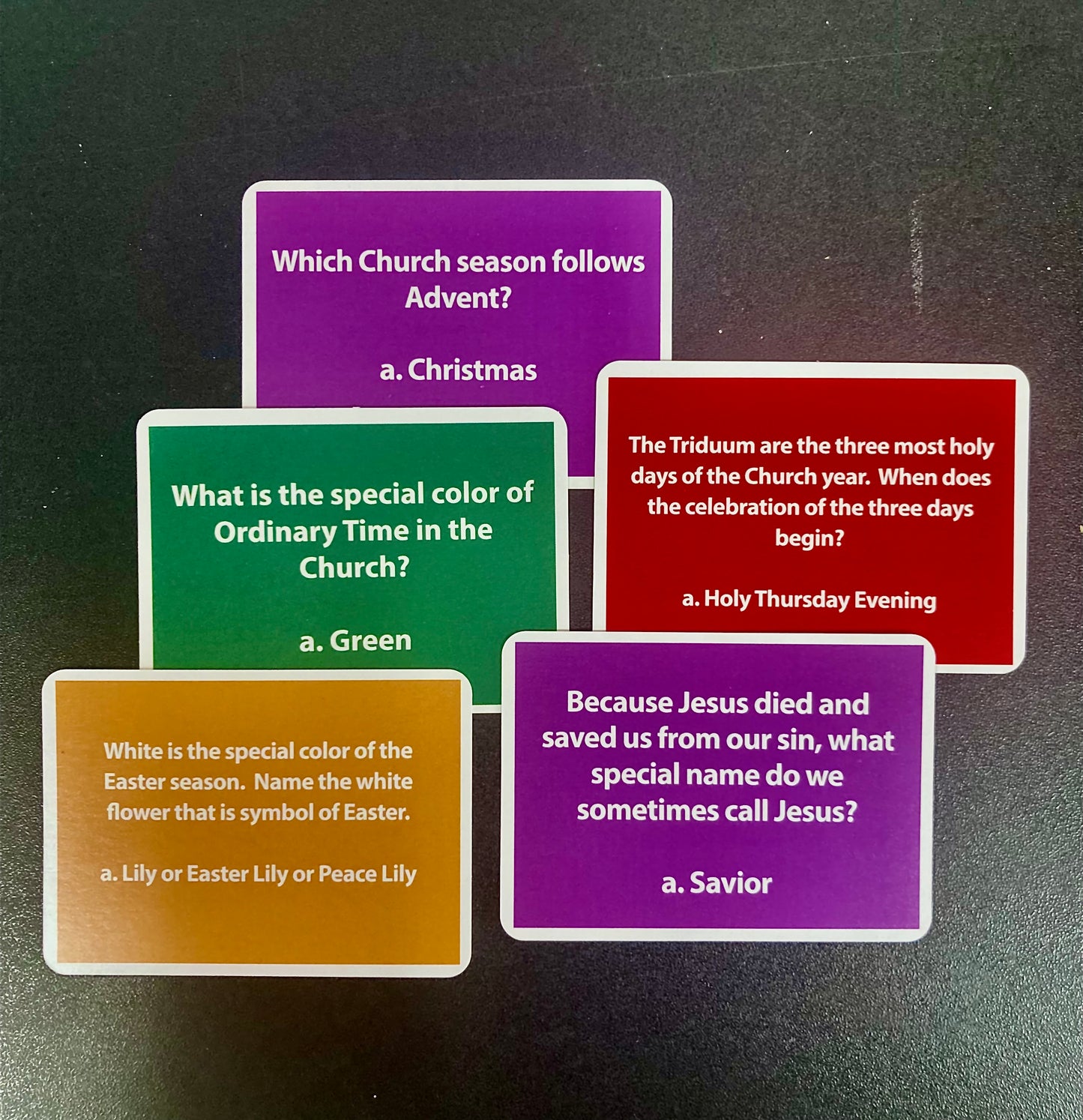 Feast Day! The Liturgical Year Board Game - Holy Heroes