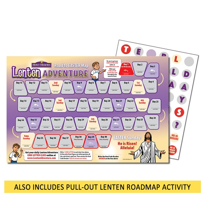 Lenten Adventure Activity Book 1 & 2 - Holy Heroes