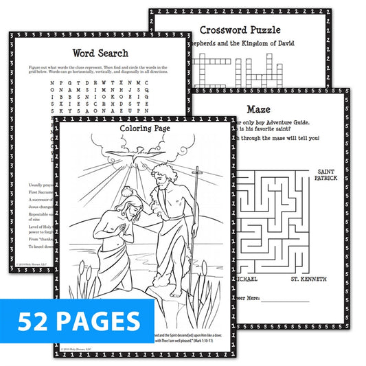 Summer Faith Adventure Activity Book DOWNLOAD - Holy Heroes