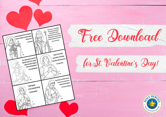 Catholic Valentine’s Day Cards