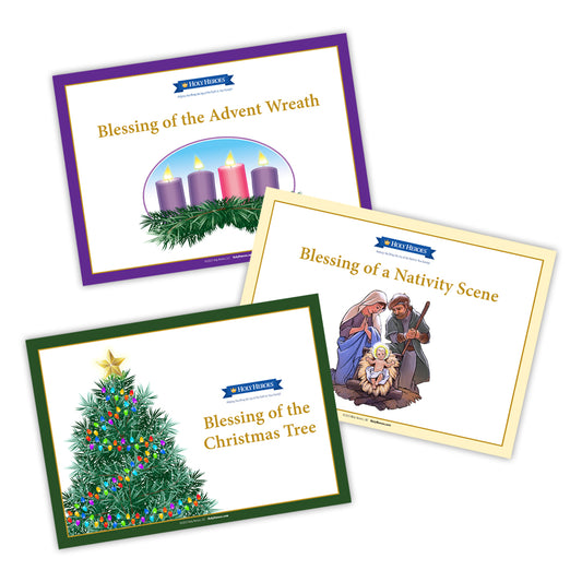 Blessings of Advent & Christmas Cards (3-pack)