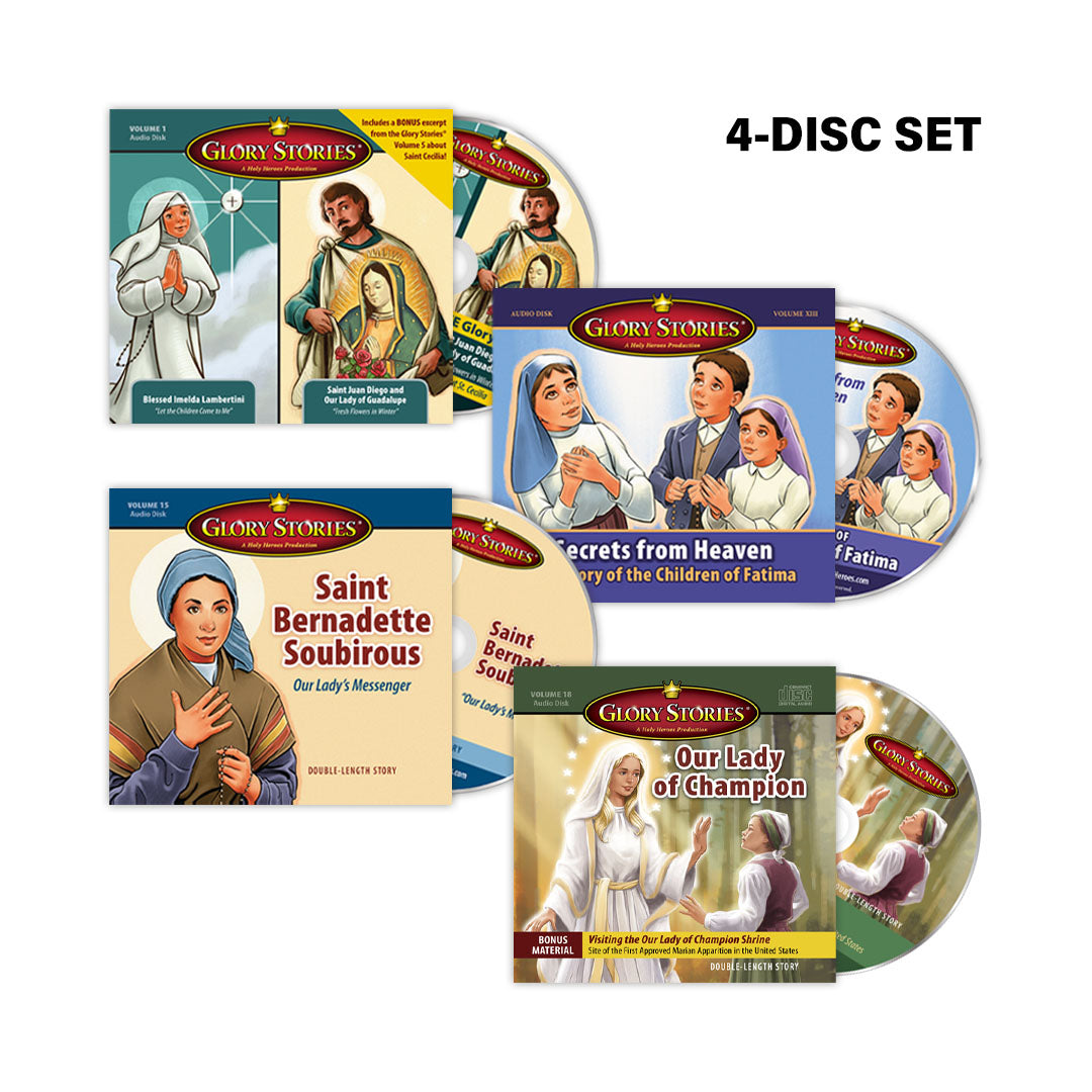 Glory Stories 4-CD Set: Marian Apparition Collection