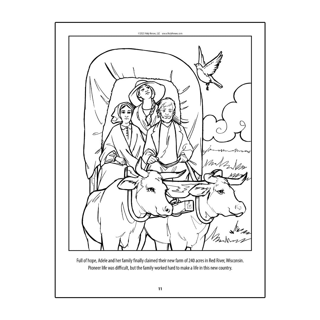 lds family coloring page