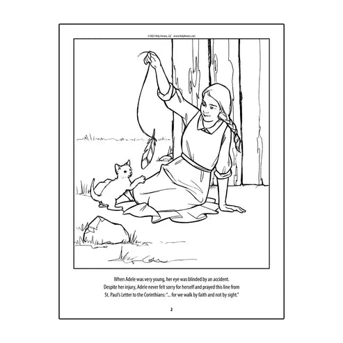 Our Lady of Champion Coloring Book