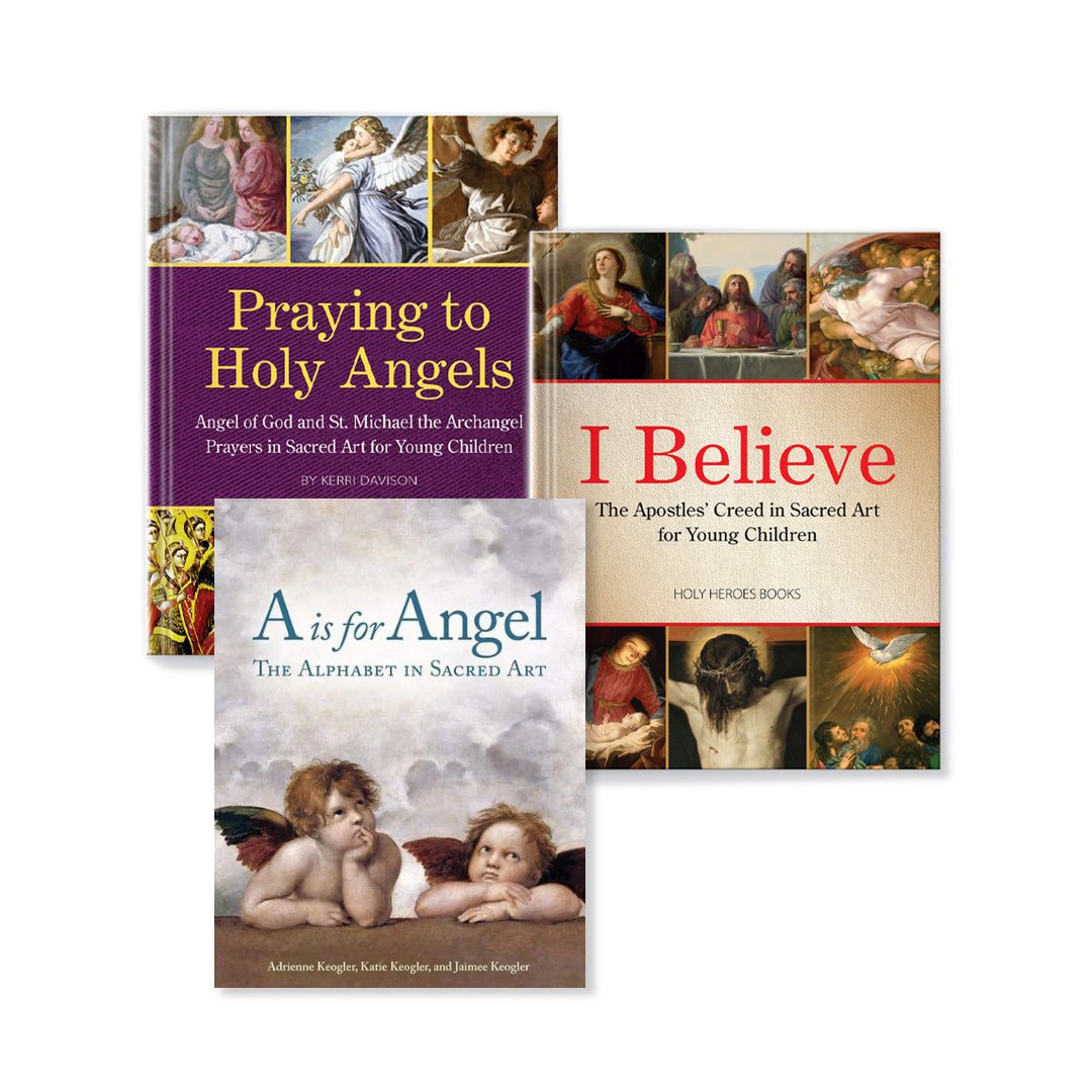 Sacred Art for Catholic Children 3-Book Set