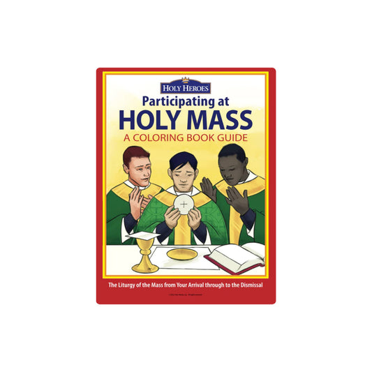 Participating at Holy Mass Coloring Book