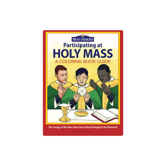 Participating at Holy Mass Coloring Book - Holy Heroes