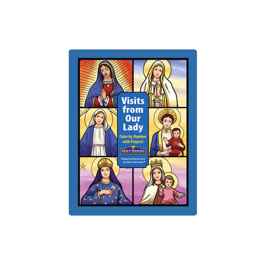 Visits from Our Lady Color-by-Number Coloring Book