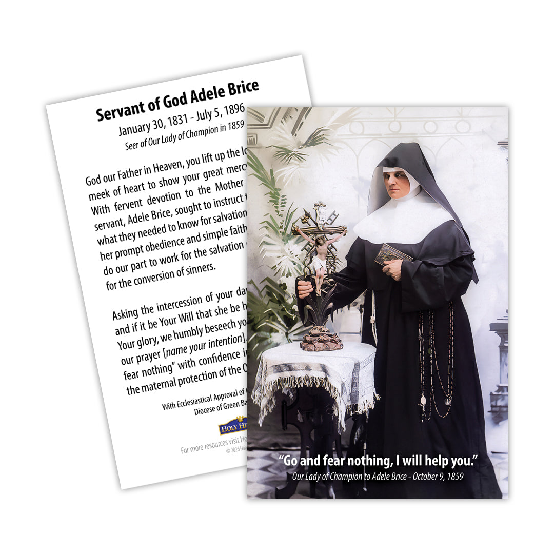 Servant of God Adele Brise card (5-pack)