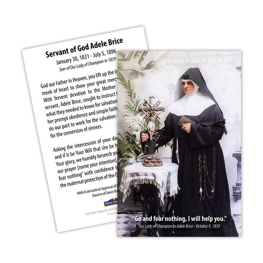 Servant of God Adele Brise card (5-pack)